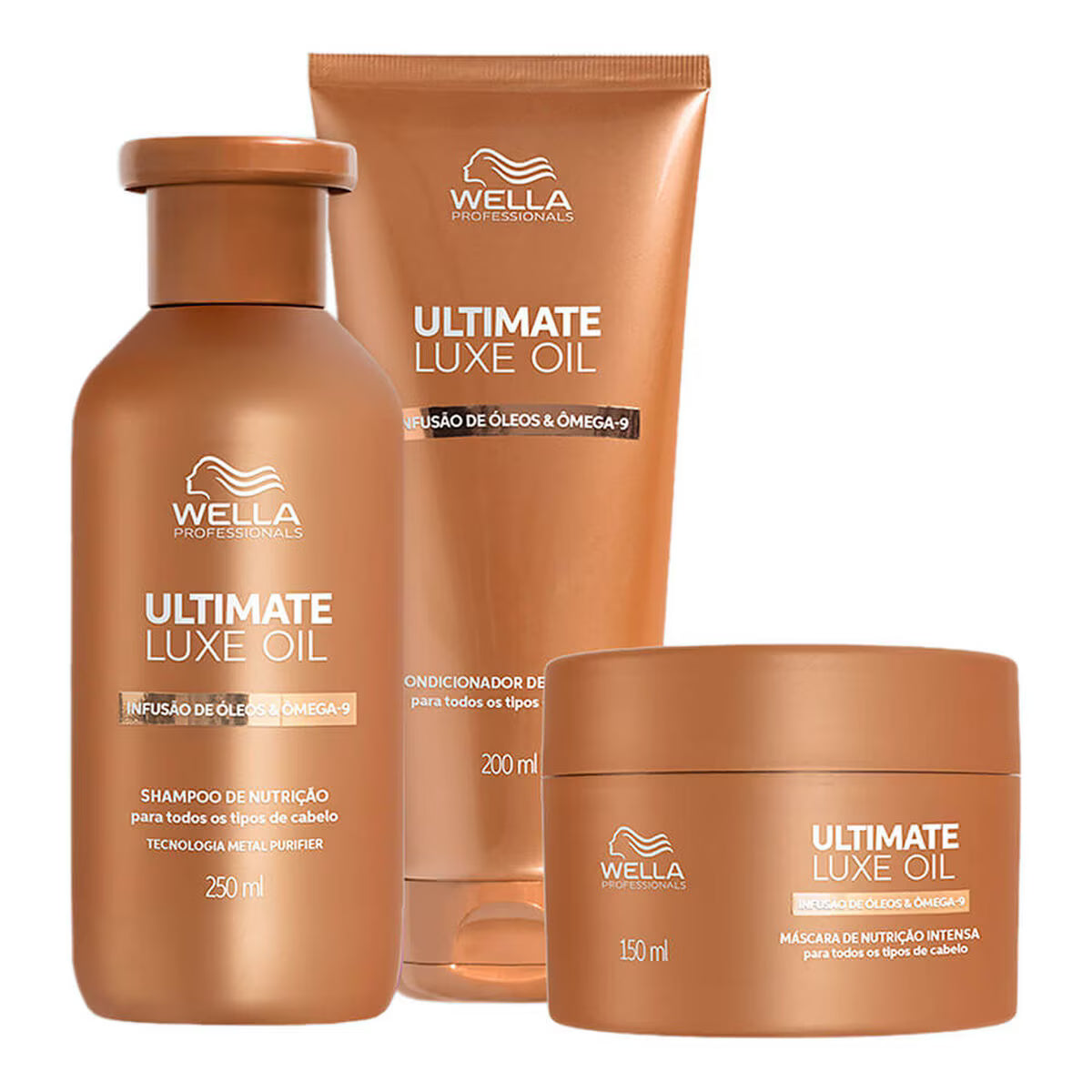 kit wella professionals ultimate luxe oil trio